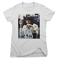 Pulp Fiction tričko, Mia Wallace Girly White, dámské