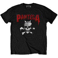 Pantera tričko, Horned Skull Stencil, pánské