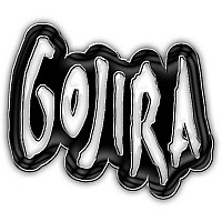 Gojira odznak 40 x 30 mm, Logo Enamel Infill