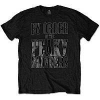 Peaky Blinders tričko, By Order Infill, pánské
