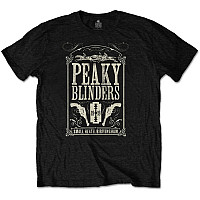 Peaky Blinders tričko, Soundtrack Black, pánské