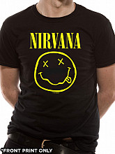 Nirvana tričko, Smiley Logo FPO, pánské