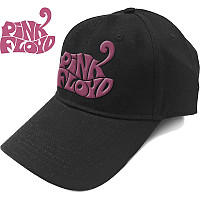 Pink Floyd kšiltovka, Retro Swirl Logo Black