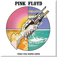 Pink Floyd magnet na lednici 75mm x 75mm, Wish you were here