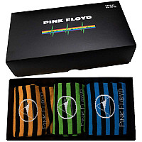 Pink Floyd set ponožek 3 páry, Mono Prism Multicol, unisex - velikost 6 až 11 (39 až 45)