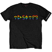 Pink Floyd tričko, Dark Side Prism Initials Black, pánské