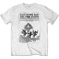 Pink Floyd tričko, Games For May B&W White, pánské
