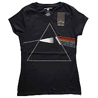 Pink Floyd tričko, Dark Side of the Moon 50th Embellished Black, dámské