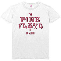 Pink Floyd tričko, In Concert Hi-Build White, pánské