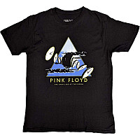 Pink Floyd tričko, Melting Clocks Black, pánské