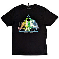 Pink Floyd tričko, Live Band Rainbow Tone Black, pánské