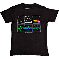 Pink Floyd tričko, Prism Heart Beat Black, pánské