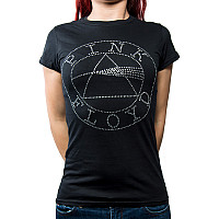 Pink Floyd tričko, Circle Logo Diamante, dámské