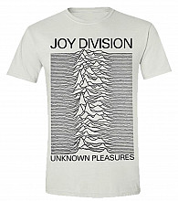 Joy Division tričko, Unknown Pleasures White, pánské