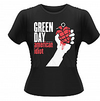 Green Day tričko, American Idiot, dámské