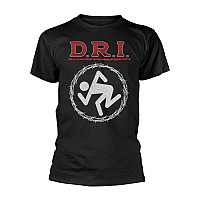 D.R.I. tričko, Barbed Wire Black, pánské