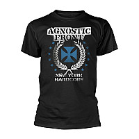 Agnostic Front tričko, Blue Iron Cross, pánské