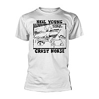 Neil Young tričko, Zuma White, pánské