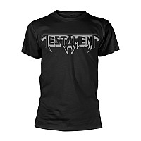 Testament tričko, Logo Grey Print Black, pánské