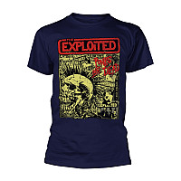The Exploited tričko, Punks Not Dead (Album) Navy Blue, pánské
