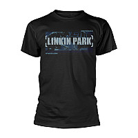 Linkin Park tričko, Meteora Blue Spray Black, pánské
