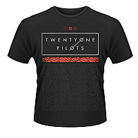 Twenty One Pilots tričko, Scale Pattern Strip Black