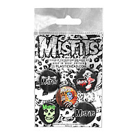 Misfits set 5-ti placek 25 mm, Button Badge Set Misfits