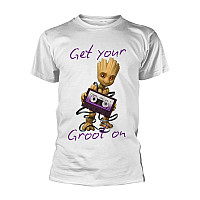 Strážci Galaxie tričko, Groot Tape White, pánské