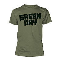 Green Day tričko, Logo - 21st Century Breakdown Green, pánské
