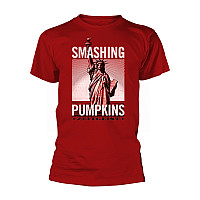 Smashing Pumpkins tričko, Zeitgeist Statue BP Red, pánské
