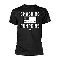 Smashing Pumpkins tričko, Zeitgeist Flag BP Black, pánské