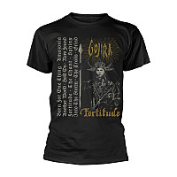 Gojira tričko, Fortitude Tracklist Organic Black, pánské