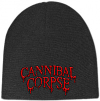 Cannibal Corpse kulich, Logo Red on Black
