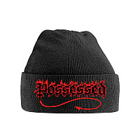 Possessed zimní bavlněný kulich, Logo Black, unisex