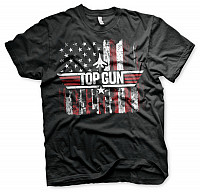 Top Gun tričko, America Black, pánské