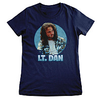 Forrest Gump tričko, Lt. DAN Girly Navy Blue, dámské
