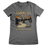 Forrest Gump tričko, Ultra Marathon Girly Dark Grey, dámské