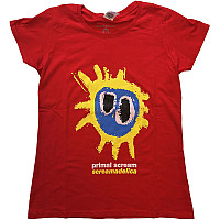 Primal Scream tričko, Screamadelica Girly Red, dámské