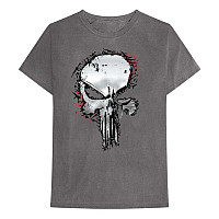 The Punisher tričko, Punisher Metallic Skull Grey, pánské