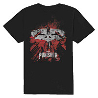 The Punisher tričko, Punisher Red Tanks Black, pánské