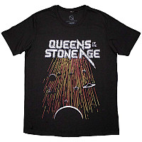 Queens of the Stone Age tričko, Meteor Shower Black, pánské