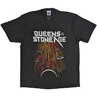 Queens of the Stone Age tričko, Meteor Shower Charcoal Grey, pánské