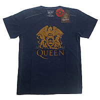 Queen tričko, Classic Crest Snow Wash Navy, pánské