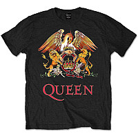 Queen tričko, Classic Crest, pánské