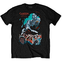 Queen tričko, News Of The World Vintage Black, pánské