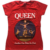 Queen tričko, One Bites The Dust Girly Red, dámské