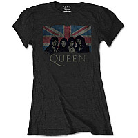 Queen tričko, Union Jack Vintage Girly, dámské