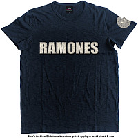 Ramones tričko, Logo & Seal Applique, pánské