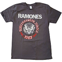 Ramones tričko, Subterraneun Jungle Charcoal Gray, pánské