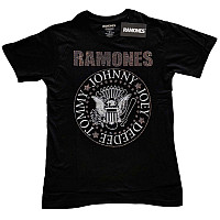 Ramones tričko, Presidential Seal Embellished Black, dětské